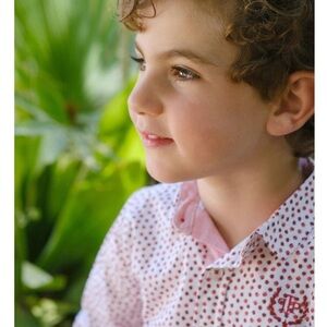 NWT Tutto Piccolo Boys Button Down Shirt Preppy Size 5